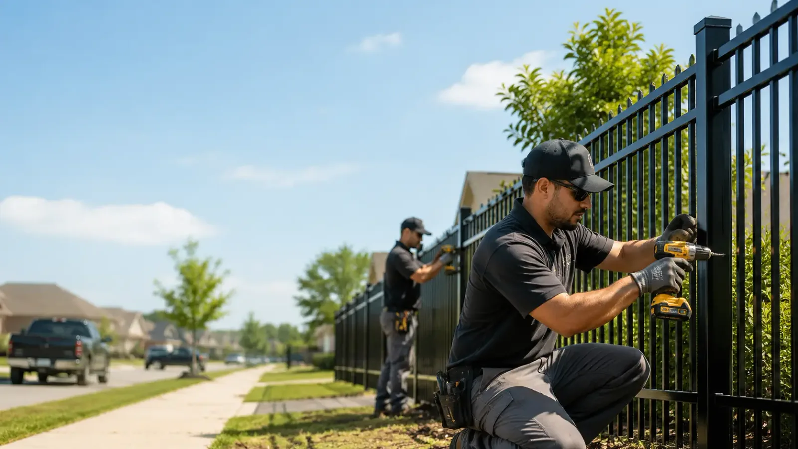 Metal Fence Installation in Custer, MI
